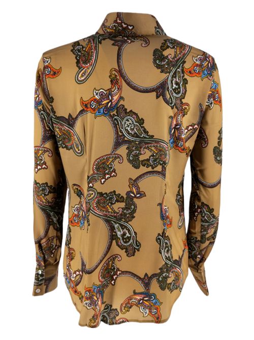 Camicia Avorio/arancio Camicetta Snob | 947-39027250